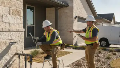 Emergency plumber service truck in Austin, TX for plumbing repair and 24/7 leak response