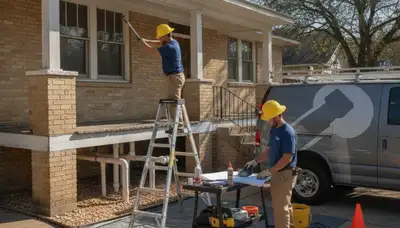 Austin, TX emergency plumber repairing a leaking pipe for residential plumbing service