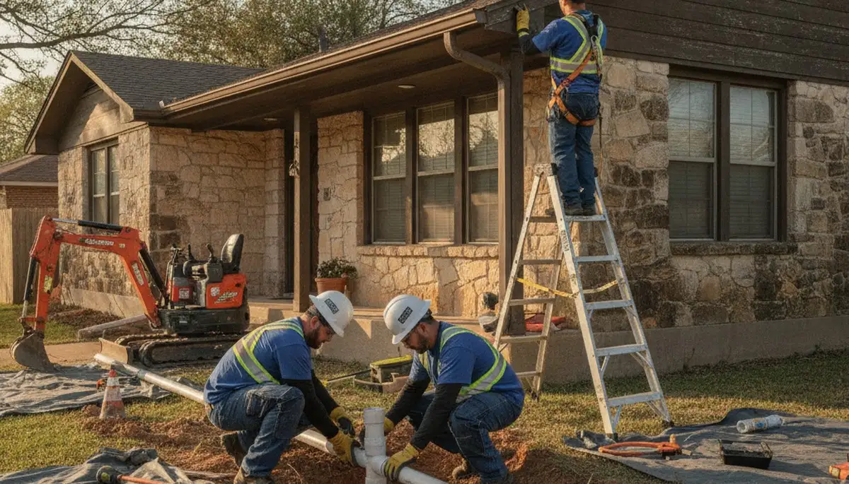 Austin, TX plumbing repair team providing emergency leak and pipe repair service