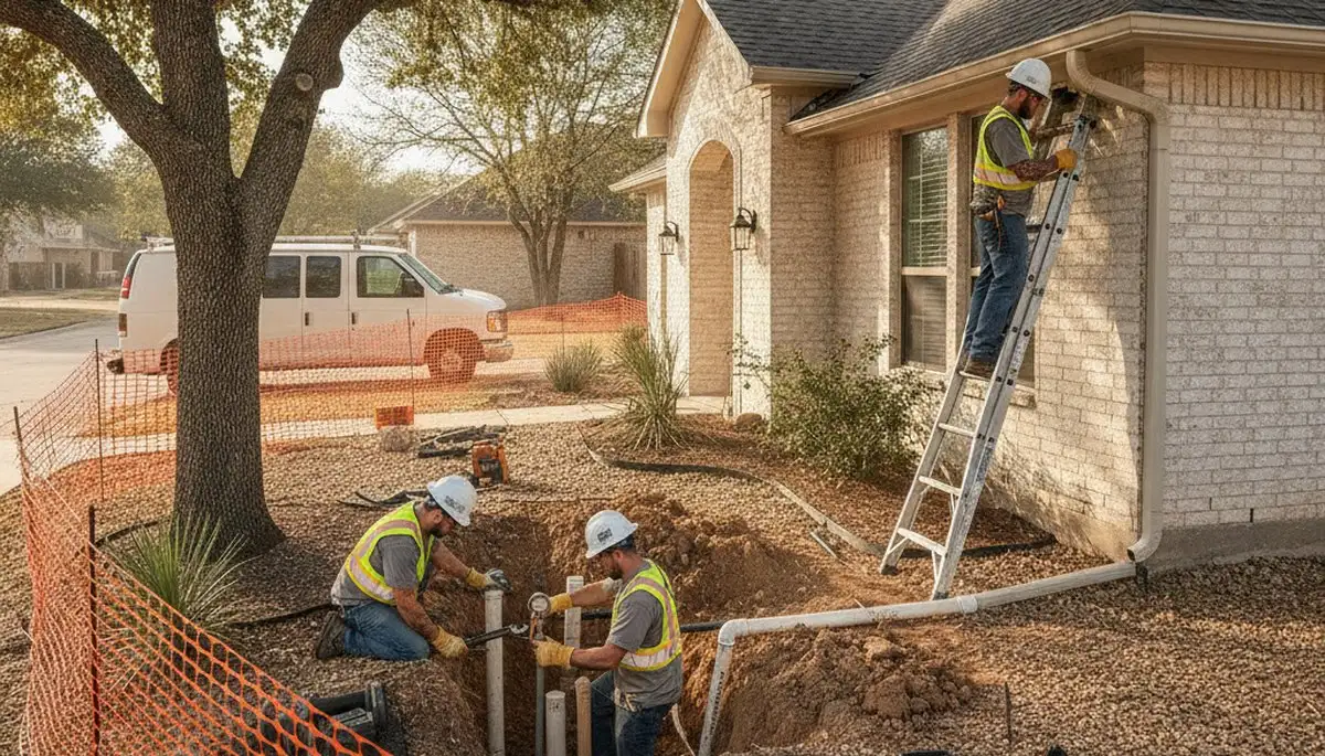 Austin, TX emergency plumbing repair service truck for residential and commercial plumbing calls