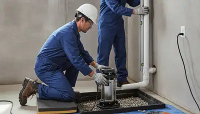 Austin, TX plumber installs sump pump for flood protection in homes